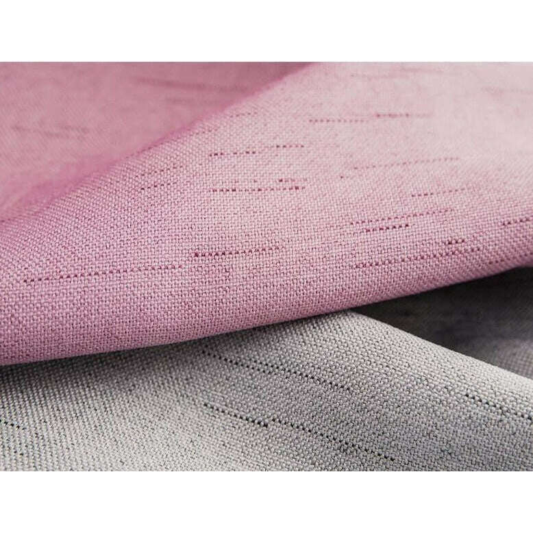 Brittany 2-Tone Blackout Curtains - Pink Gray,Linen Curtains,Discover Curtains