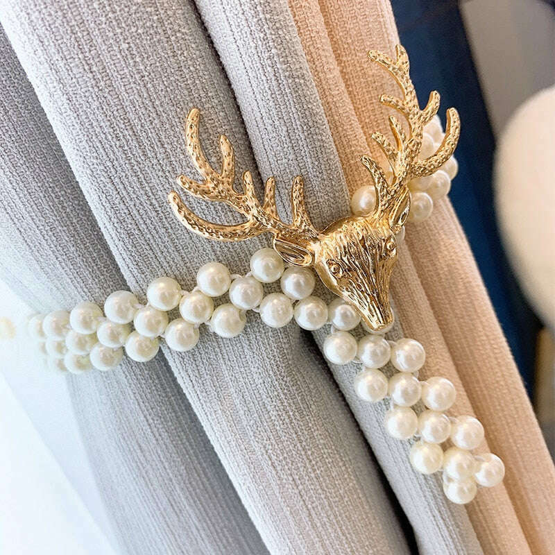 Ethan Pearl Curtain Tiebacks,Curtain Accessories,Discover Curtains