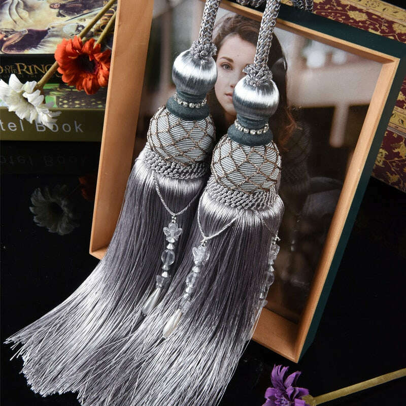 Grace Decorative  Tassel Tieback,Curtain Accessories,Discover Curtains