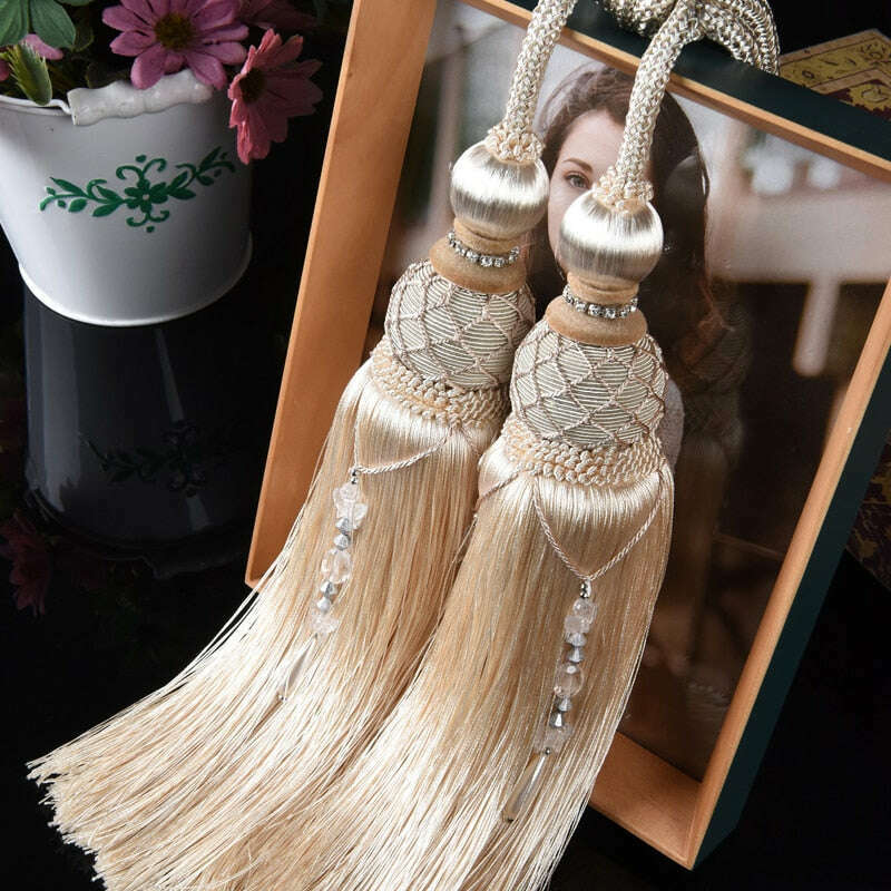 Grace Decorative  Tassel Tieback,Curtain Accessories,Discover Curtains