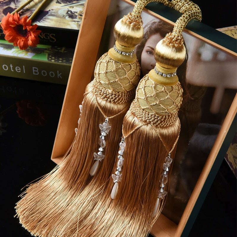 Grace Decorative  Tassel Tieback,Curtain Accessories,Discover Curtains