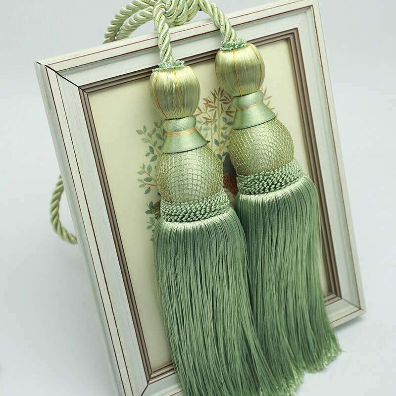 Kara Curtain Brush Tiebacks,Curtain Accessories,Discover Curtains
