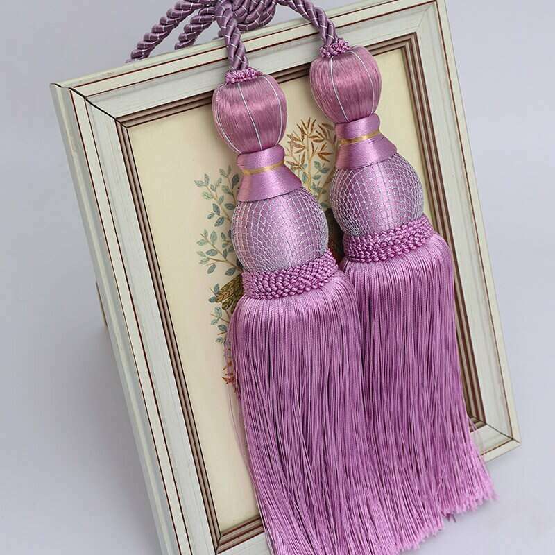 Kara Curtain Brush Tiebacks,Curtain Accessories,Discover Curtains