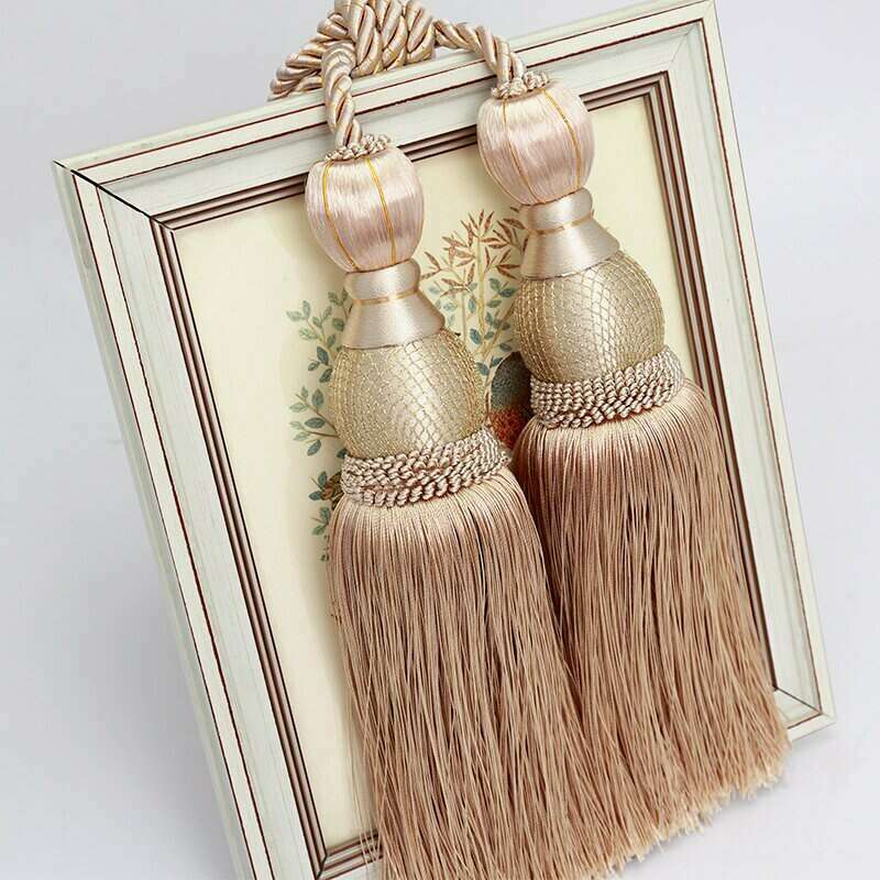 Kara Curtain Brush Tiebacks,Curtain Accessories,Discover Curtains