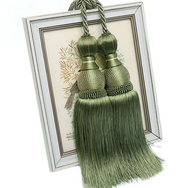 Kara Curtain Brush Tiebacks,Curtain Accessories,Discover Curtains
