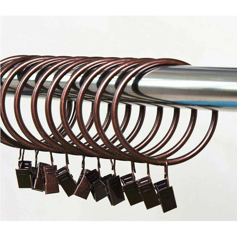 Kara Curtain Rings With Clips,Curtain Accessories,Discover Curtains