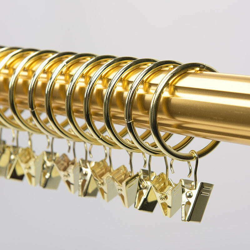 Kara Curtain Rings With Clips,Curtain Accessories,Discover Curtains
