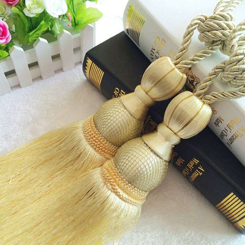 Kara Hanging Ball Tassel TieBack,Curtain Accessories,Discover Curtains