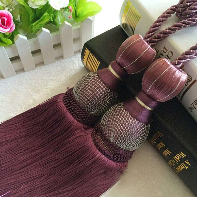 Kara Hanging Ball Tassel TieBack,Curtain Accessories,Discover Curtains