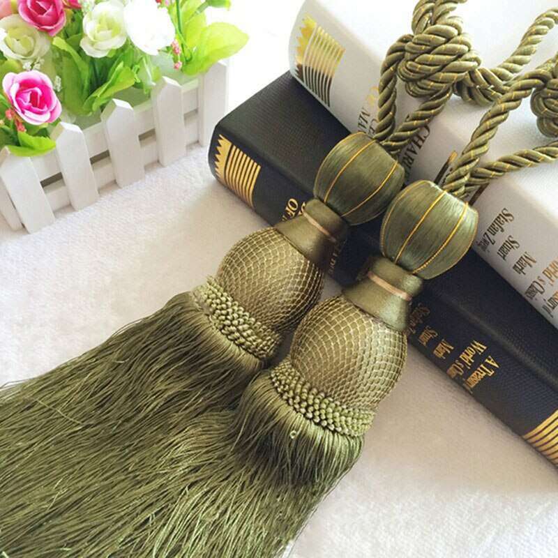 Kara Hanging Ball Tassel TieBack,Curtain Accessories,Discover Curtains