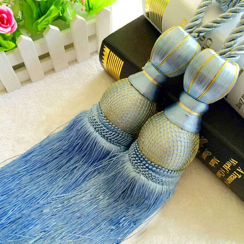 Kara Hanging Ball Tassel TieBack,Curtain Accessories,Discover Curtains