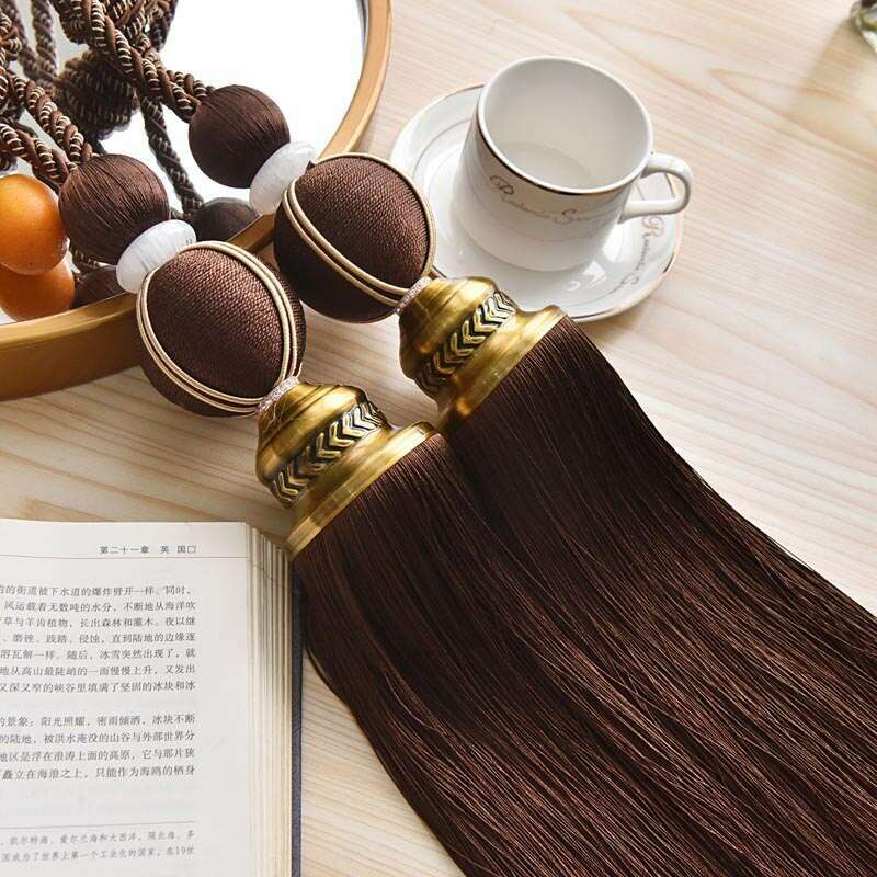 Kara Luxury Detailed Fringe Tiebacks,Curtain Accessories,Discover Curtains