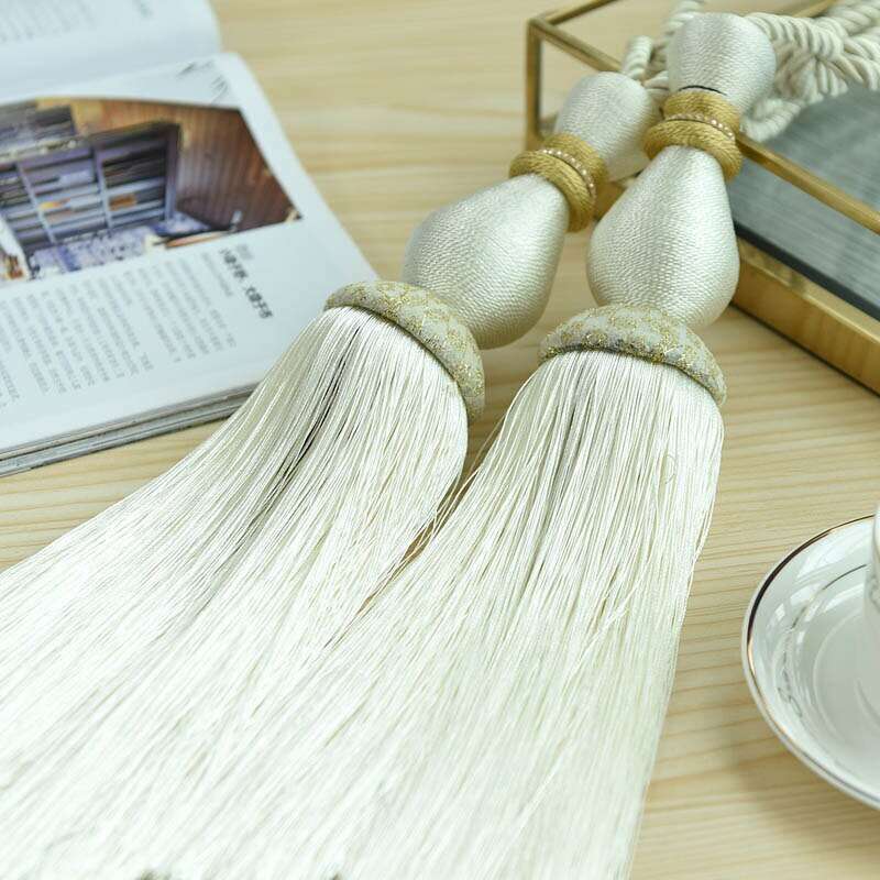 Kara Pinball Brush Curtain Tieback,Curtain Accessories,Discover Curtains