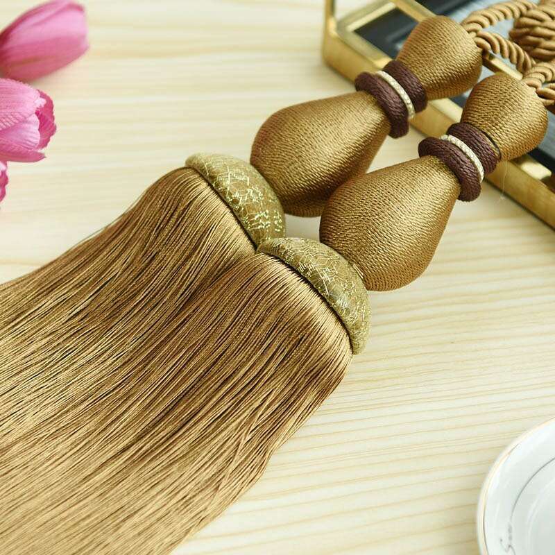 Kara Pinball Brush Curtain Tieback,Curtain Accessories,Discover Curtains