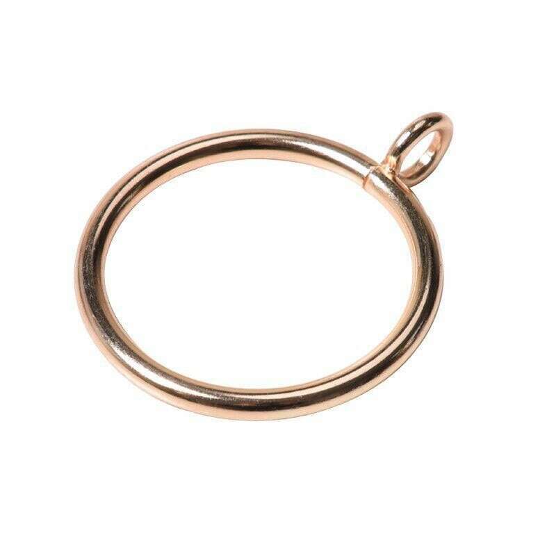 Kara Roman Metallic Rings for Curtain Hooks - 20 pieces per set,Curtain Accessories,Discover Curtains