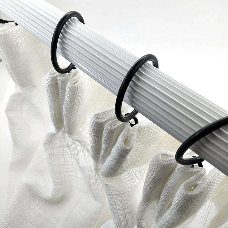 Kara Roman Metallic Rings for Curtain Hooks - 20 pieces per set,Curtain Accessories,Discover Curtains