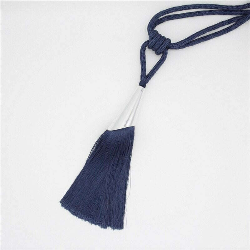 Kara Silver Bell Tieback,Curtain Accessories,Discover Curtains
