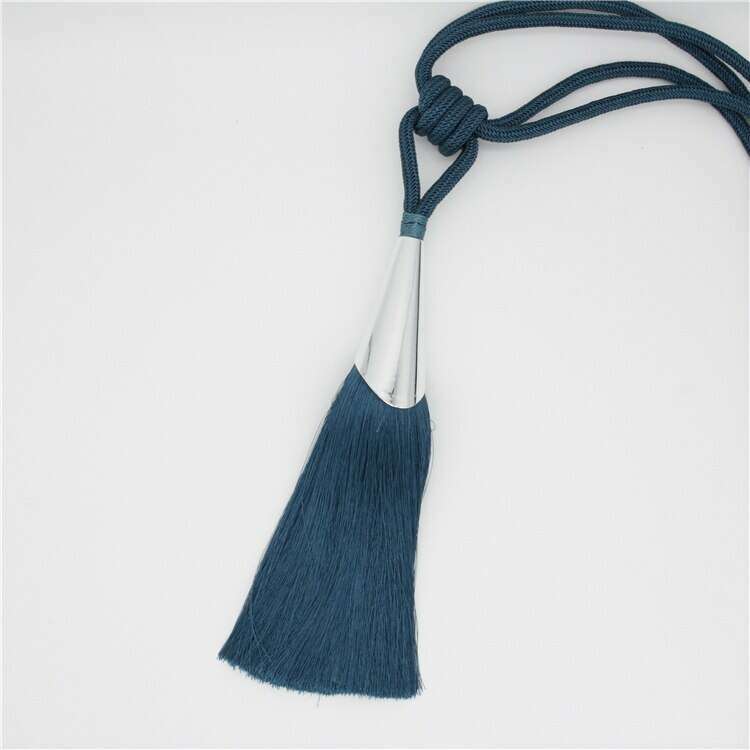 Kara Silver Bell Tieback,Curtain Accessories,Discover Curtains