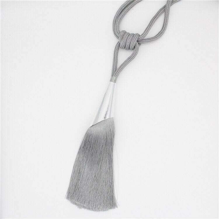 Kara Silver Bell Tieback,Curtain Accessories,Discover Curtains