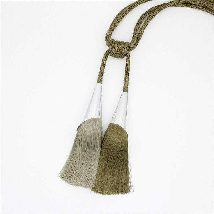 Kara Silver Bell Tieback,Curtain Accessories,Discover Curtains