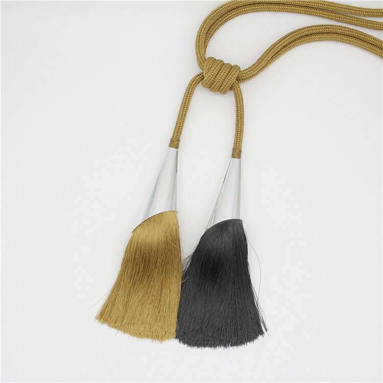 Kara Silver Bell Tieback,Curtain Accessories,Discover Curtains