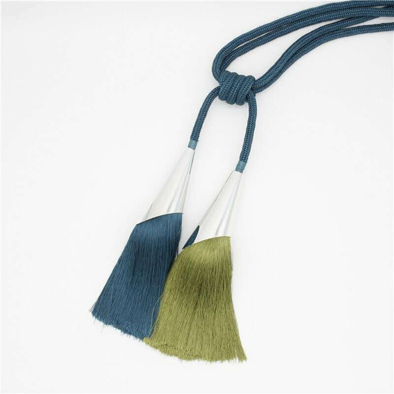 Kara Silver Bell Tieback,Curtain Accessories,Discover Curtains
