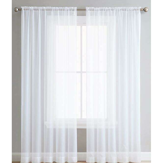 Rémy Black Botanical Floral Print Curtains,Print Polyester,Discover Curtains