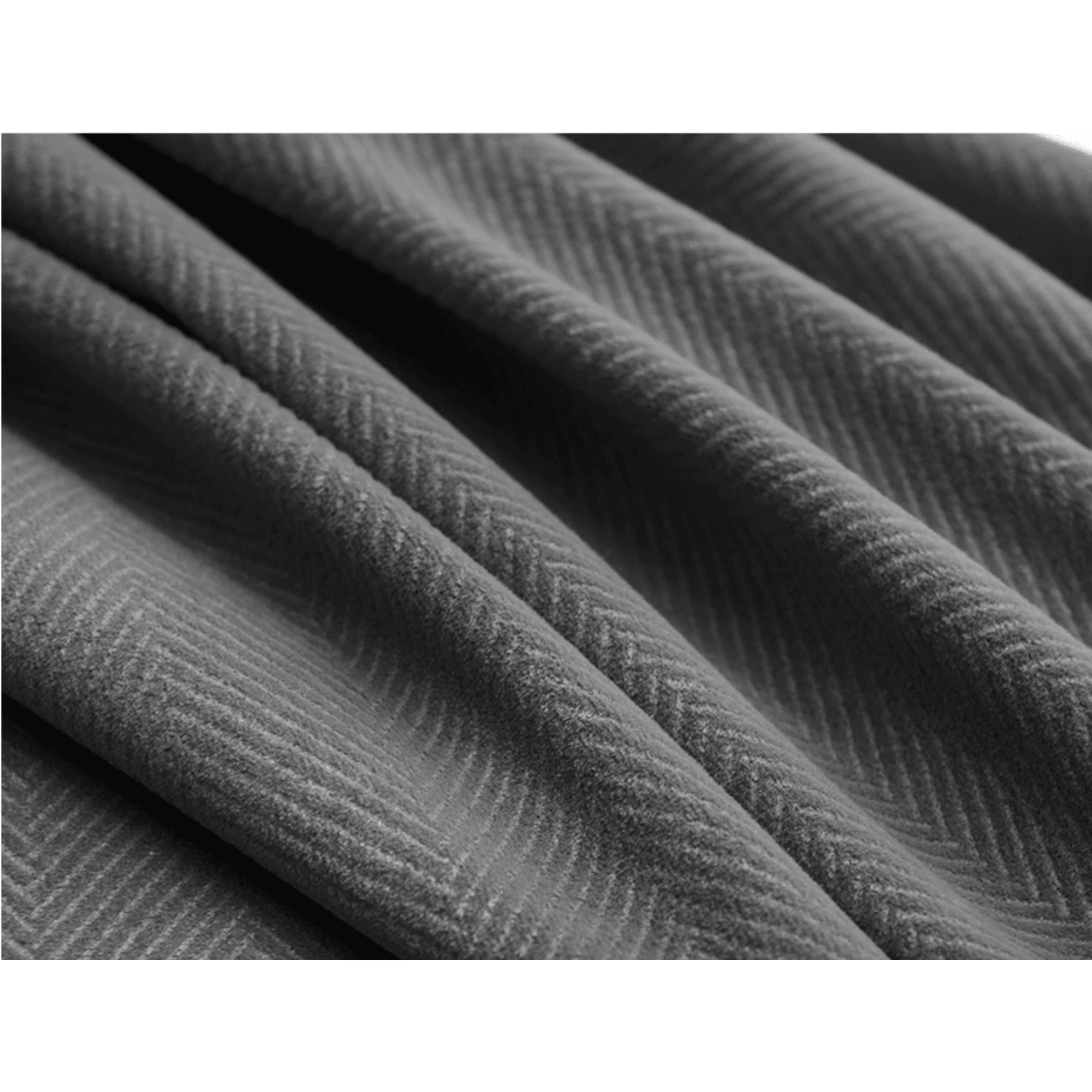Rémy Luxury Modern Herring Designer Velvet Curtains - Gray,Velvet Curtains,Discover Curtains
