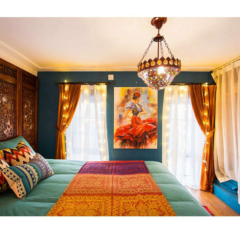 Taylor.H Light Luxury Plain Velvet Curtain -  Burning Orange,Velvet Curtains,Discover Curtains