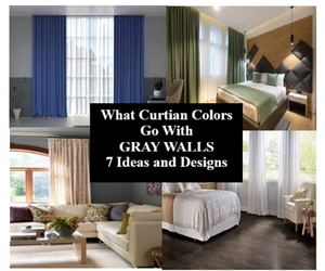 Best Curtain Shades to Incorporate With Grey Walls and Floors
