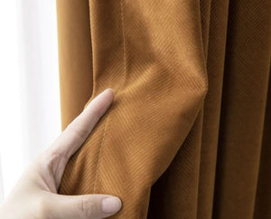 How to take care of velvet curtains?