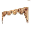 Annapolis Luxury Valance - Embroidered Beige