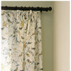 Astor Rideaux American Country Blue Leaf Print Semi - Shading Curtain