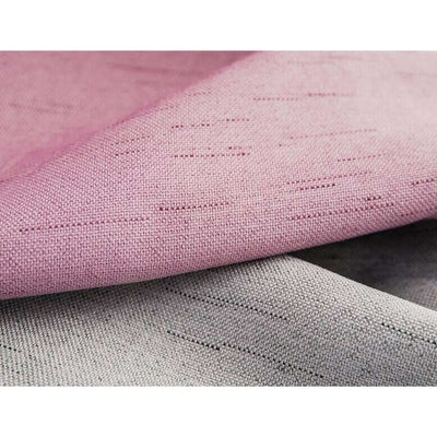 Brittany 2-Tone Blackout Curtains - Pink Gray