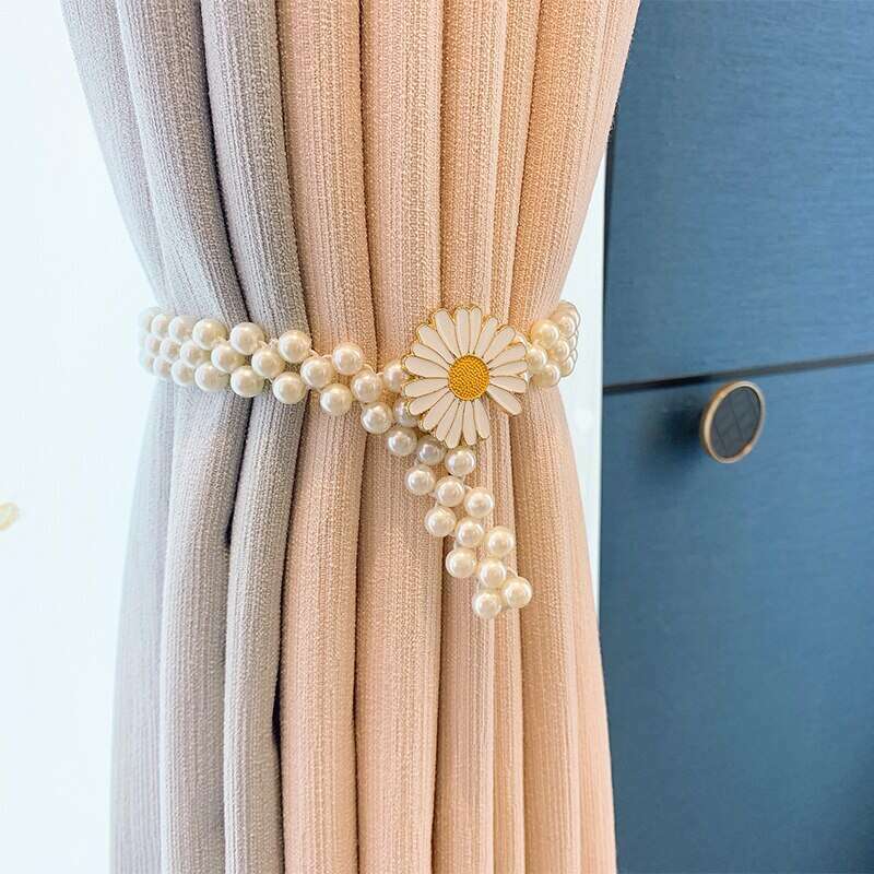 Ethan Pearl Curtain Tiebacks