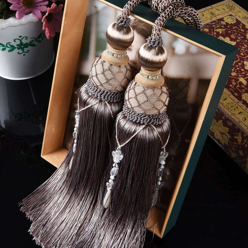 Grace Decorative Tassel Tieback Discover Curtains