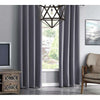 Jason Modern Plain Blackout Curtains - Gray