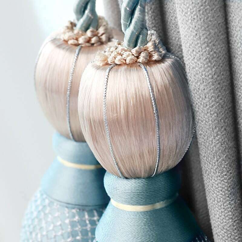 Kara Curtain Brush Tiebacks