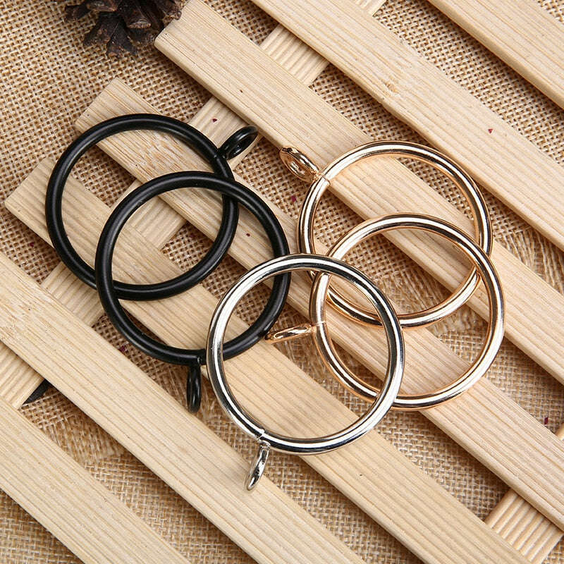 Kara Roman Metallic Rings for Curtain Hooks - 20 pieces per set