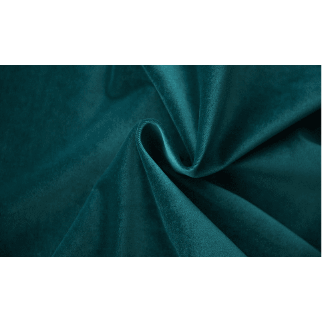 Mila Luxury Blackout Velvet Curtain - Deep Teal Green