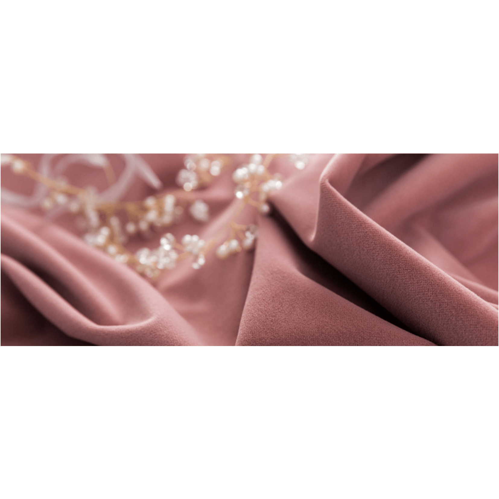 Mila Modern Luxury Plush Plain Velvet Curtains - Pink