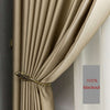 Rémy Gold Satin Plain Blackout Thermal Curtains