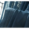 Rémy Linen Semi-Shading Curtain - Aegean Blue