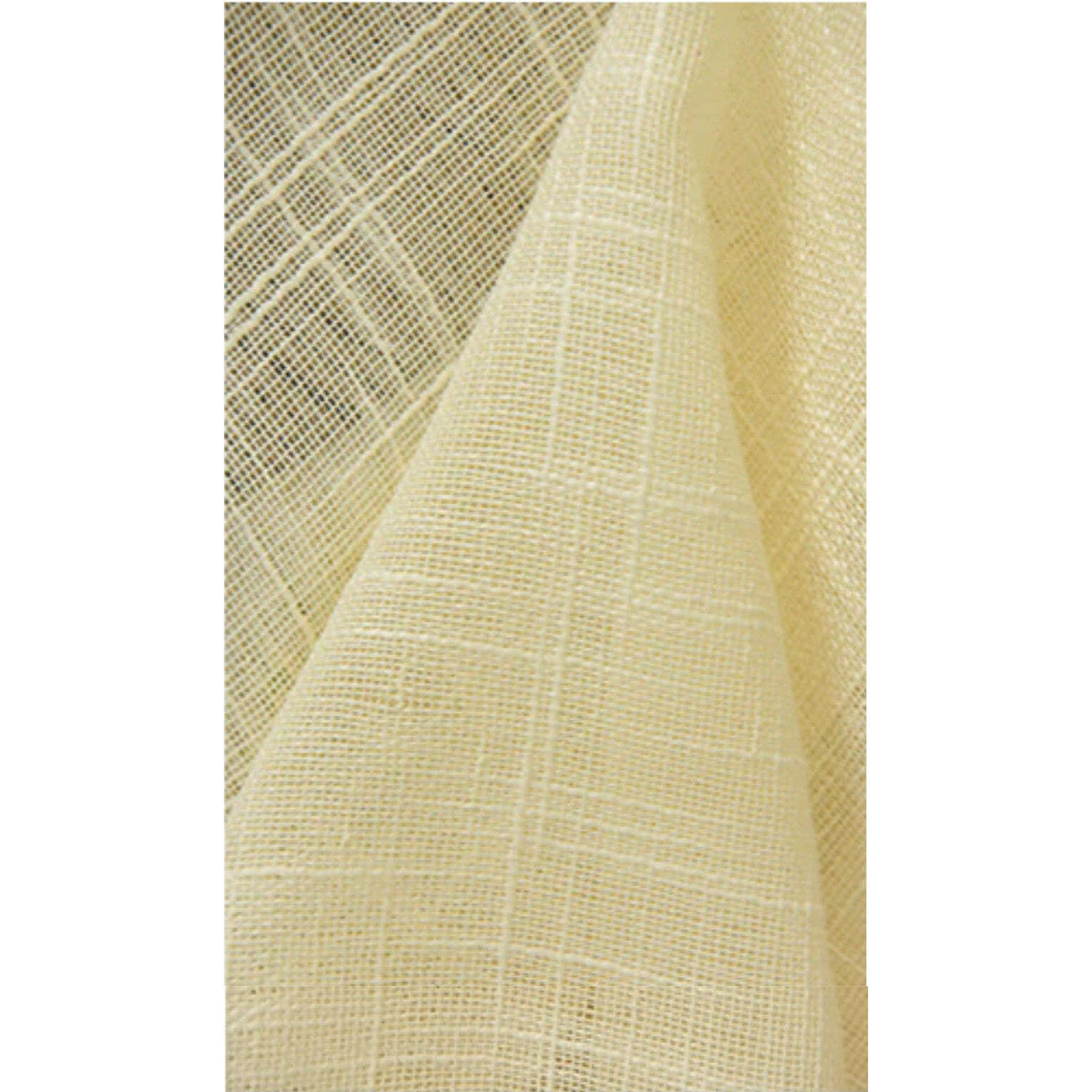 Rémy Linen Semi-Shading Curtain - Ivory