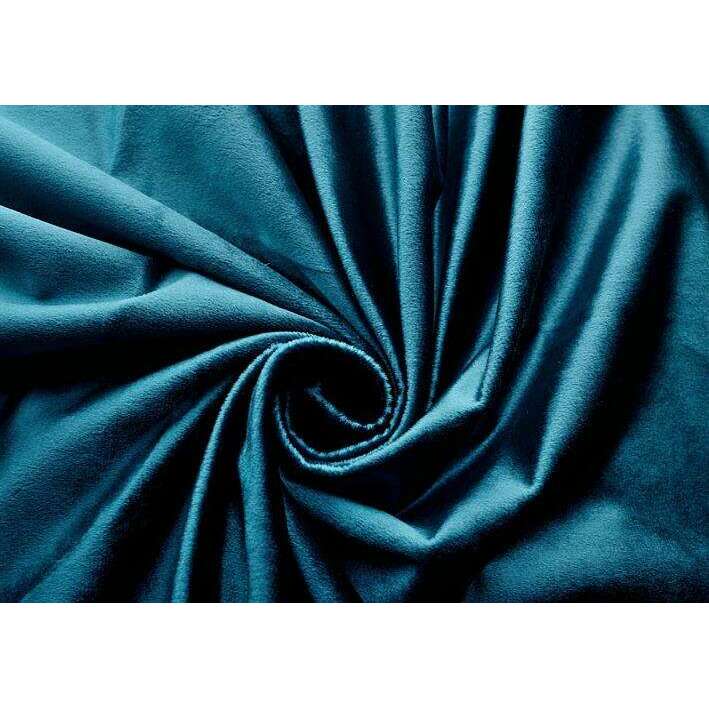 Rémy Luxury European Blackout Tassel Velvet Curtains - Blue