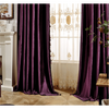Rémy Luxury European Blackout Tassel Velvet Curtains - Purple