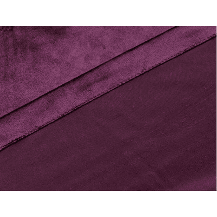 Rémy Luxury European Blackout Tassel Velvet Curtains - Purple