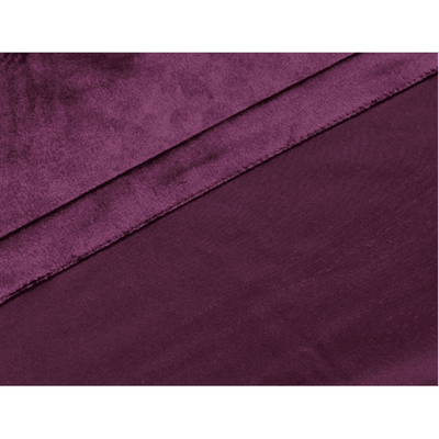 Rémy Luxury European Blackout Tassel Velvet Curtains - Purple