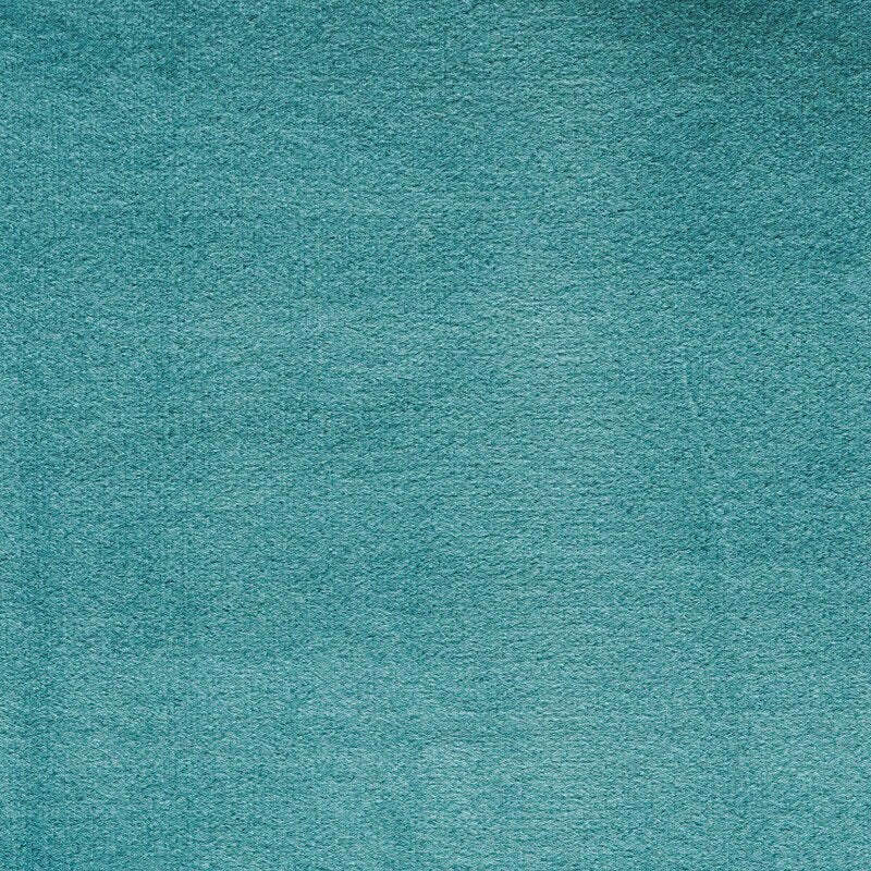 Rémy Luxury Velvet Plain Curtain - Turquoise