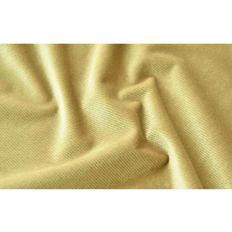 Rémy Royal luxury Gold Velvet Thermal Insulated Curtains - Yellow Gold